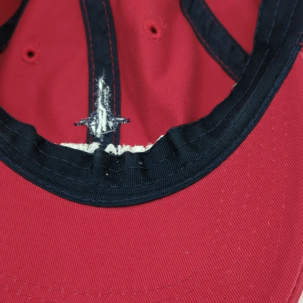 Arizona Biltmore Golf Club Hat Red White Logo Spell Out Adjustable Cap